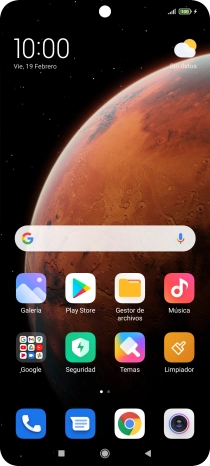 Cuando el icono de carga de batería aparece en la pantalla, el teléfono se está cargando.