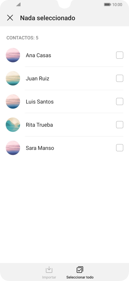 Pulsa Seleccionar todo.