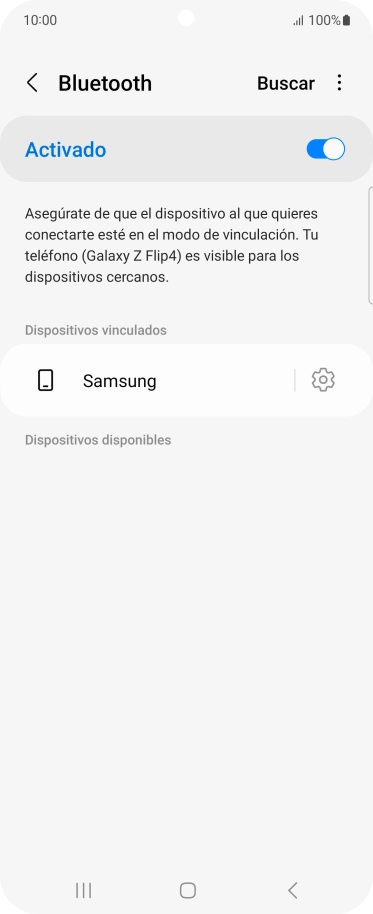 Pulsa la tecla de inicio para terminar y regresar a la pantalla de inicio.