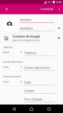 Pulsa el icono de imagen.