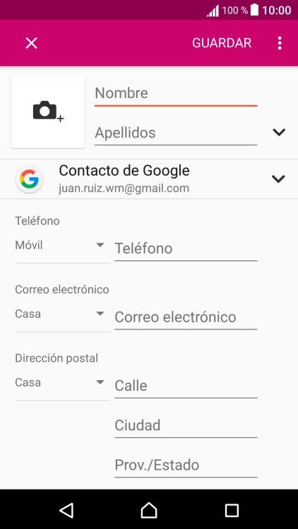 Pulsa el icono de imagen.