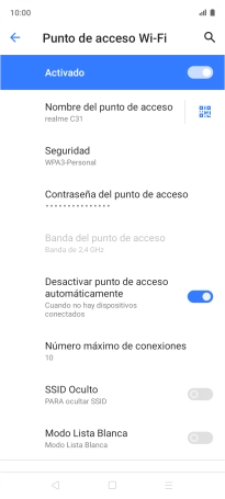 Pulsa la tecla de inicio para terminar y regresar a la pantalla de inicio.