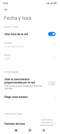 Pulsa el indicador junto a 