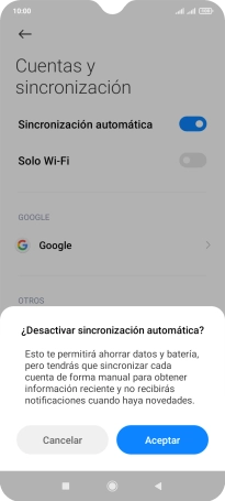 Pulsa Aceptar.