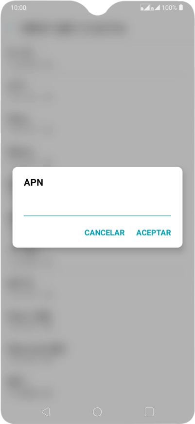 Introduce airtelwap.es y pulsa ACEPTAR.