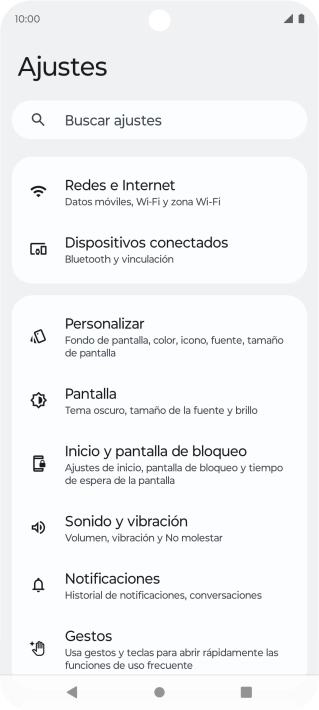 Pulsa Redes e Internet.