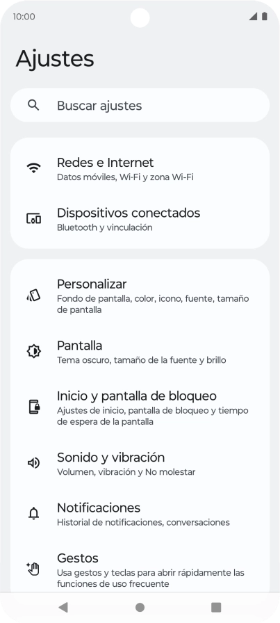Pulsa Redes e Internet.