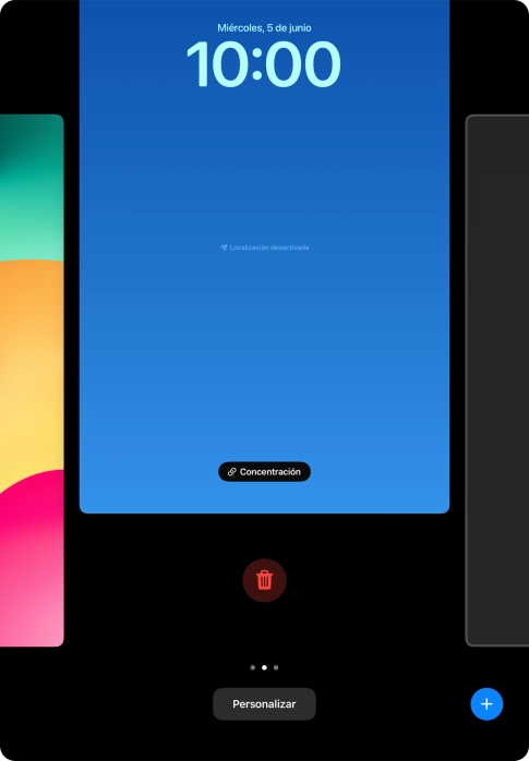 Pulsa el icono de eliminar.