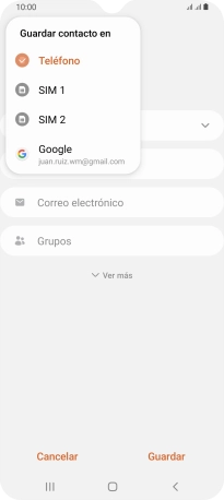 Pulsa Teléfono.