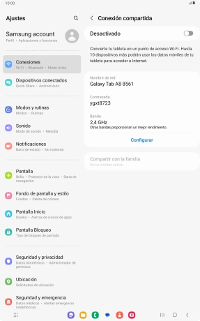 Pulsa Configurar.