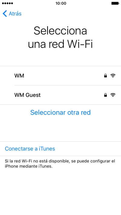 Pulsa la red wifi deseada. Pulsa la red wifi deseada.