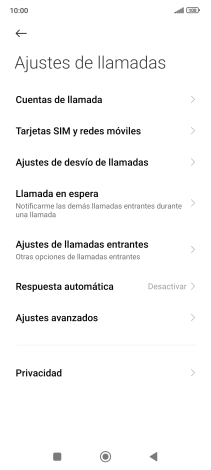 Pulsa Ajustes avanzados.