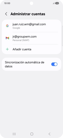 Pulsa la tecla de inicio para terminar y regresar a la pantalla de inicio.