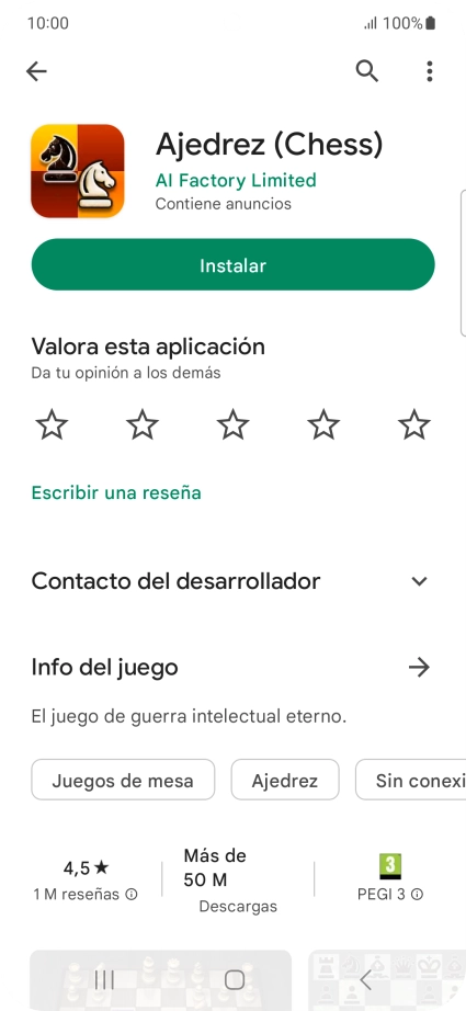 Pulsa la tecla de inicio para terminar y regresar a la pantalla de inicio.