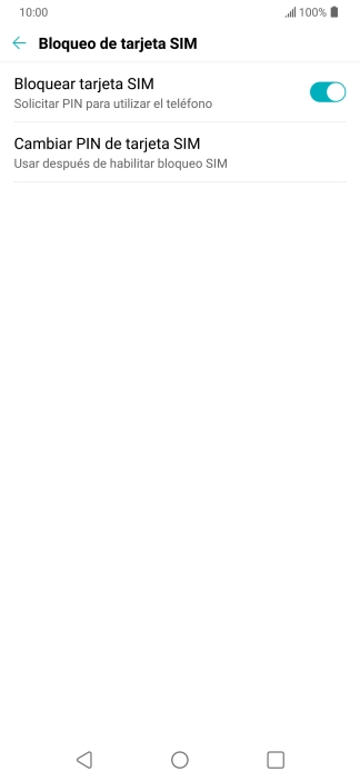 Pulsa el indicador junto a 