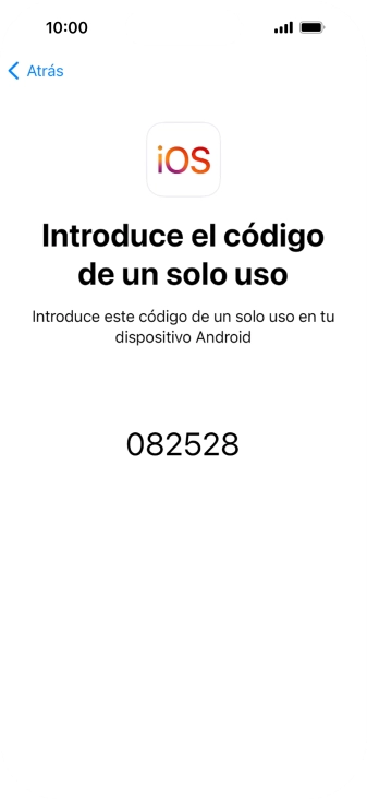 Seguir las indicaciones de la pantalla y de la app 