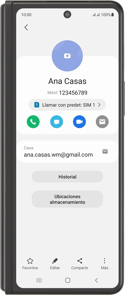 Pulsa Llamar con predet.