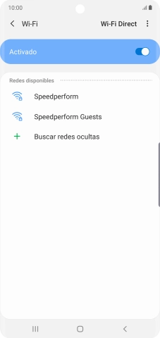 Pulsa el icono de menú. Pulsa el icono de menú.