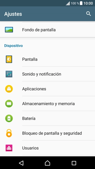 Pulsa Sonido y notificación.