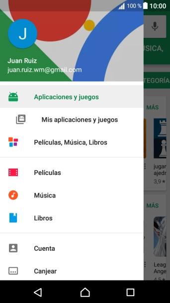 Pulsa Mis aplicaciones y juegos.