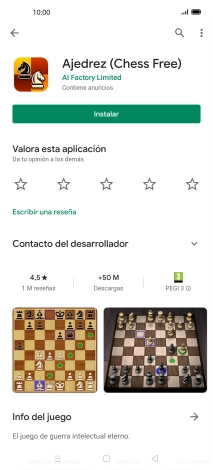 Pulsa la tecla de inicio para terminar y regresar a la pantalla de inicio.