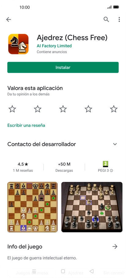 Pulsa la tecla de inicio para terminar y regresar a la pantalla de inicio.