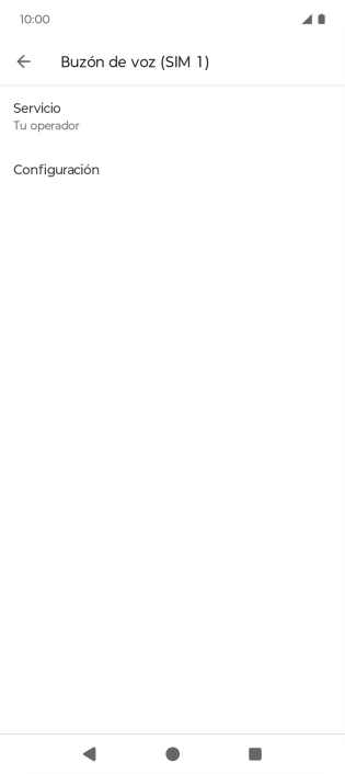 Pulsa Configuración.