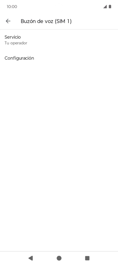 Pulsa Configuración.