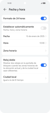 Pulsa el indicador junto a 