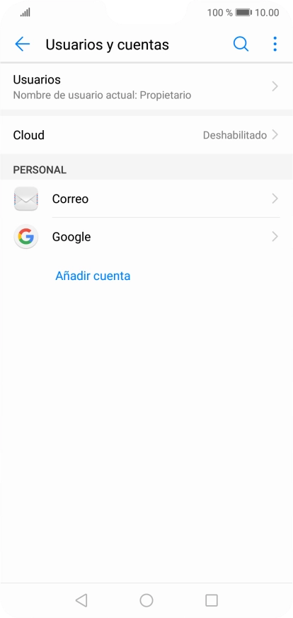 Pulsa la tecla de inicio para terminar y regresar a la pantalla de inicio.