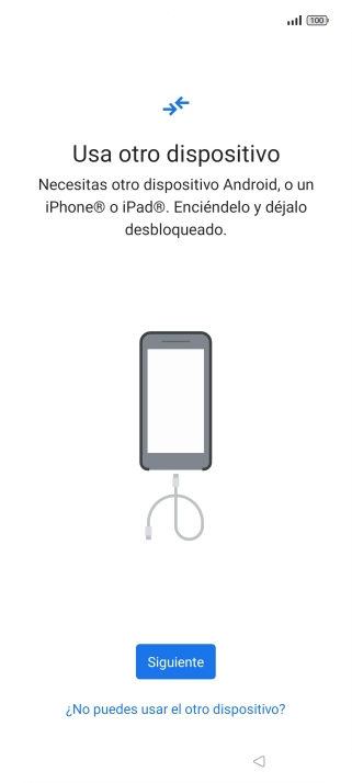 Pulsa Siguiente.