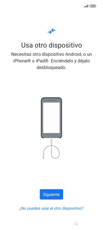 Pulsa Siguiente.