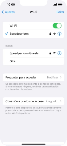 Desliza el dedo hacia arriba desde la parte inferior de la pantalla para terminar y volver a la pantalla de inicio.
