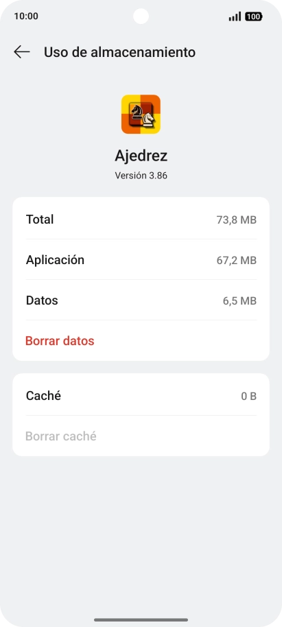 Desliza el dedo hacia arriba desde la parte inferior de la pantalla para terminar y volver a la pantalla de inicio.