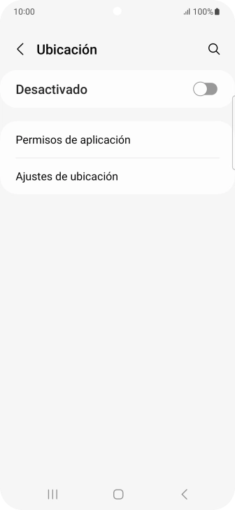 Pulsa el indicador para activar o desactivar la función.