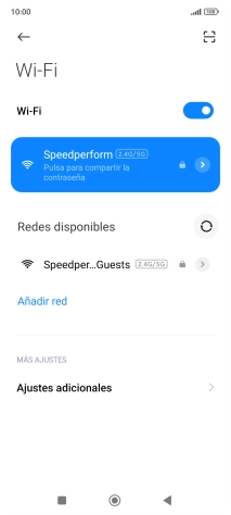 Pulsa la tecla de inicio para terminar y regresar a la pantalla de inicio.