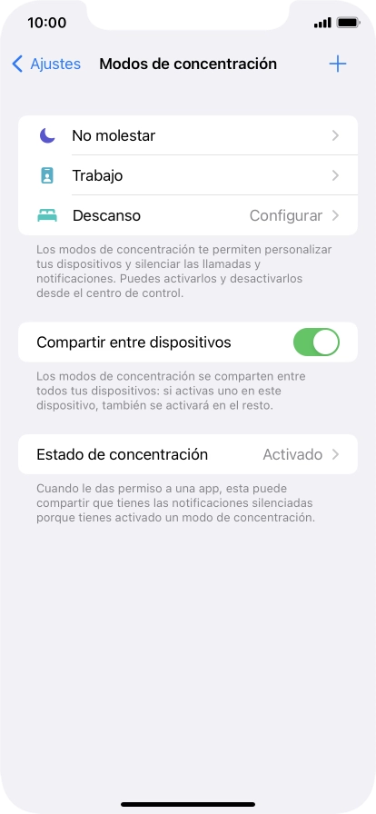 Pulsa No molestar. Pulsa No molestar.