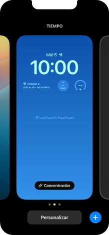 Pulsa Concentración.