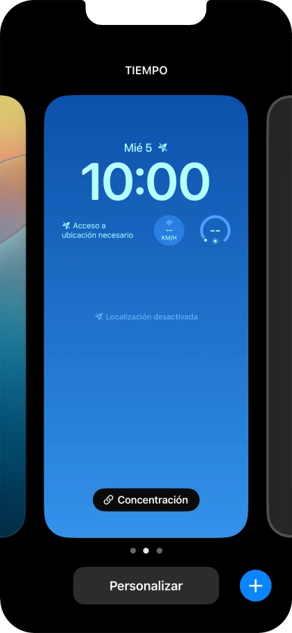 Pulsa Concentración.