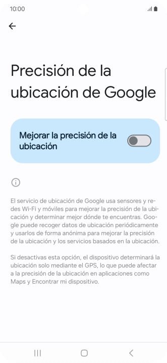 Si pulsas el indicador junto a 