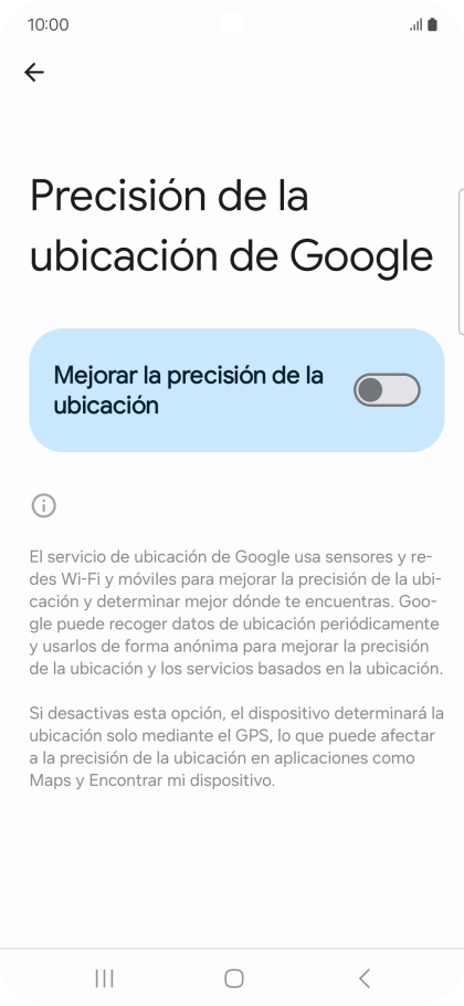Si pulsas el indicador junto a 