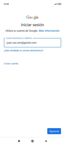 Pulsa Siguiente.