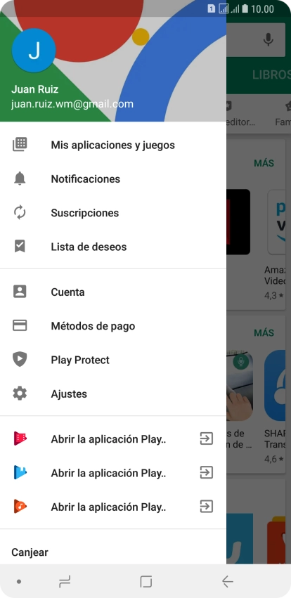 Pulsa Mis aplicaciones y juegos.