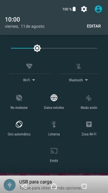 Pulsa el icono de ajustes.