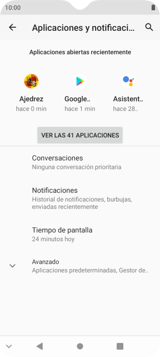 Pulsa Notificaciones.