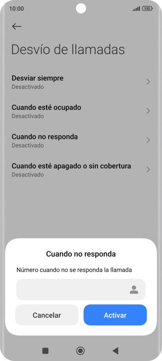 Introduce +34600132000 y pulsa Activar.