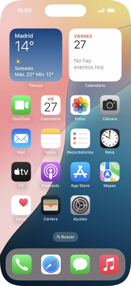 Pulsa Ajustes. Pulsa Ajustes.