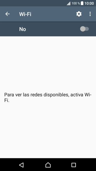 Pulsa el indicador para activar la función.