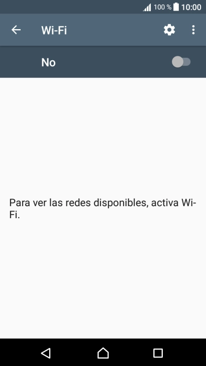 Pulsa el indicador para activar la función.