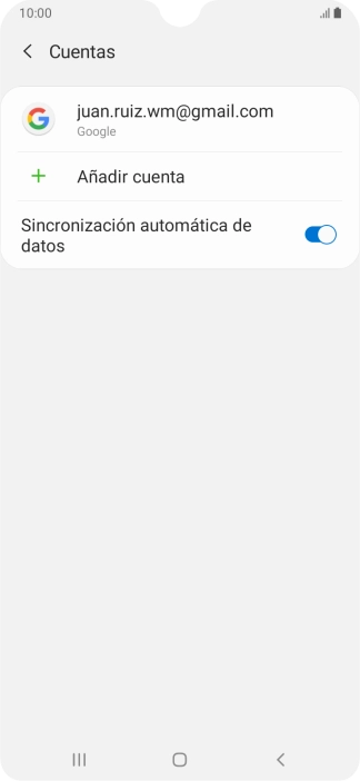 Pulsa la tecla de inicio para terminar y regresar a la pantalla de inicio.